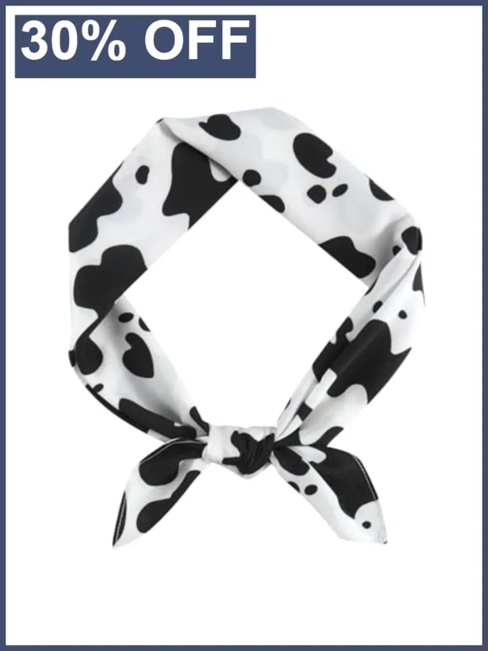 Silk Feel Square Scarf Neckerchief Hair Wrap Purse Accessory